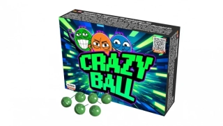 Pyrotechnika Dětská Crazy Ball 24ks