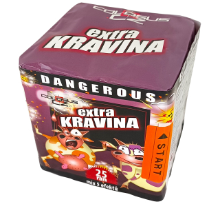 Pyrotechnika Kompakt 25ran / 20mm Extra Kravina
